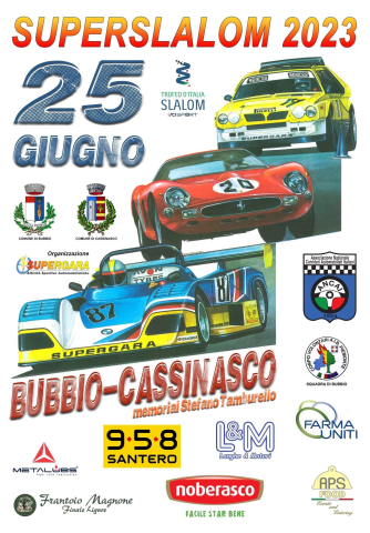 Bubbio | Slalom Bubbio-Cassinasco (edizione 2023)